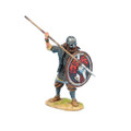 VIK019  Viking Warrior Shieldwall with Spear by First Legion