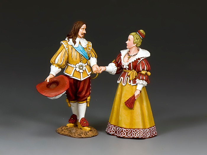 PnM077 King Louis XIII & Queen Anne of France by King & Country