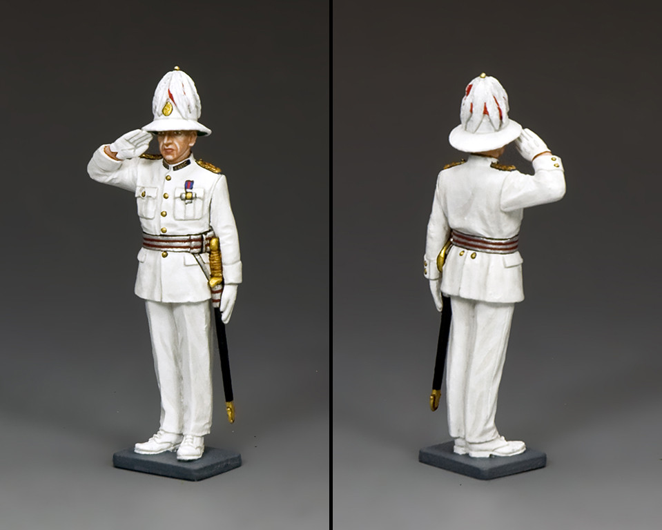 King & Country CHK-008 His Excellency – Figurine Gouverneur Hong Kong – Neuf