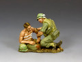 VN009 Corpsman & Wounded Marine by King and Country (RETIRED)