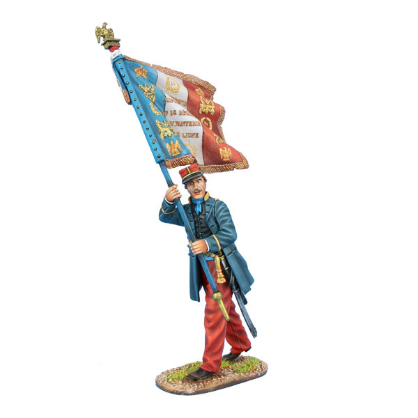 FPW003 French Line Infantry Standard Bearer 1870-1871 by First Legion