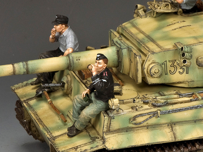 WS354 Relaxing Panzer Crewman by King & Country