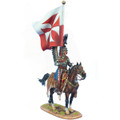 TYW026 Polish Winged Hussar with Hussar Battle Standard by First Legion