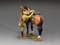 AL108 ALH Trooper Mounting Up (Brown Horse Version) by King and Country (RETIRED)
