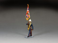 CE042 Royal Marines Officer with Queen's Colour by King and Country