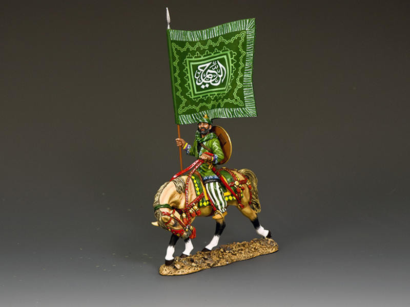 KING & COUNTRY MEDIEVAL KNIGHTS & SARACENS MK205 ARMY OF ISLAM STANDARD BEARER 