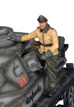 TC009 German SS Winter Tank Crew Seated by First Legion 