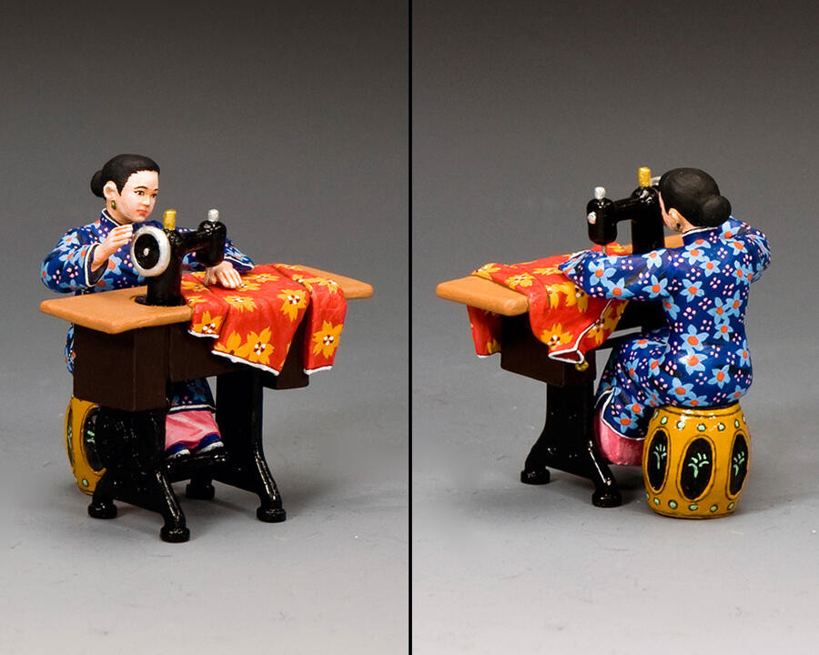 Figurine King & Country HK296M - The Chinese Sewing Lady (Matt) - Collection