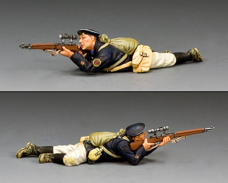 VN019 Lying Prone Viet Cong Sniper by King and Country 