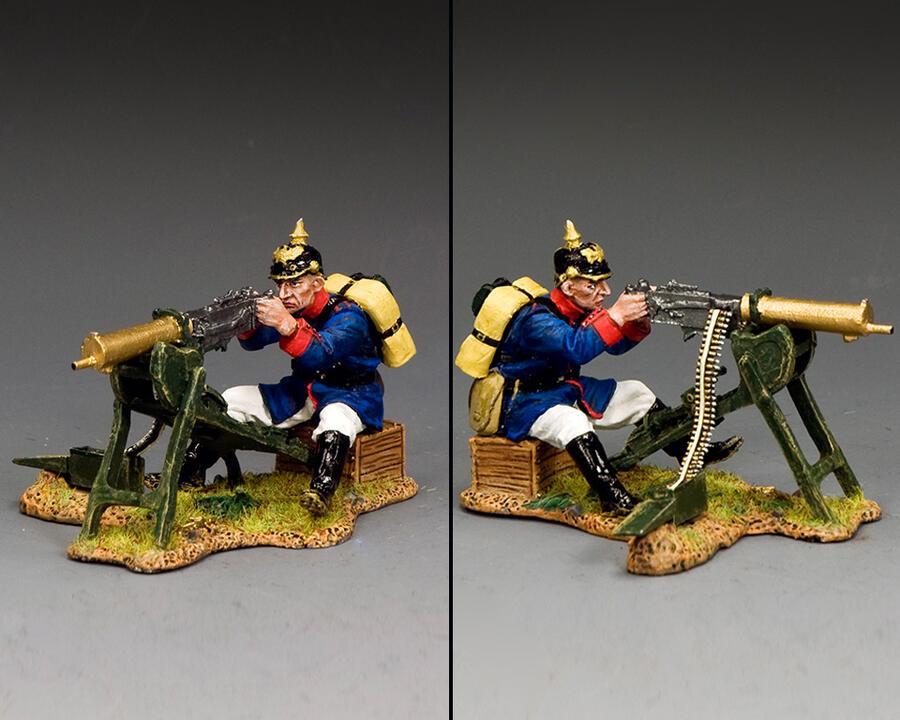 FW249 Prussian Line Infantry Maxim Machine Gunner by King and Country