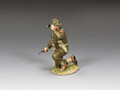 DD337(G) Kneeling British Officer (w/grass base) by King and Country   