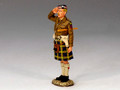 EA032  Saluting Scottish Officer by King & Country (Retired)