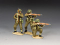 DD341(B) Rifleman in Action Set (w/sand base) by King and Country   
