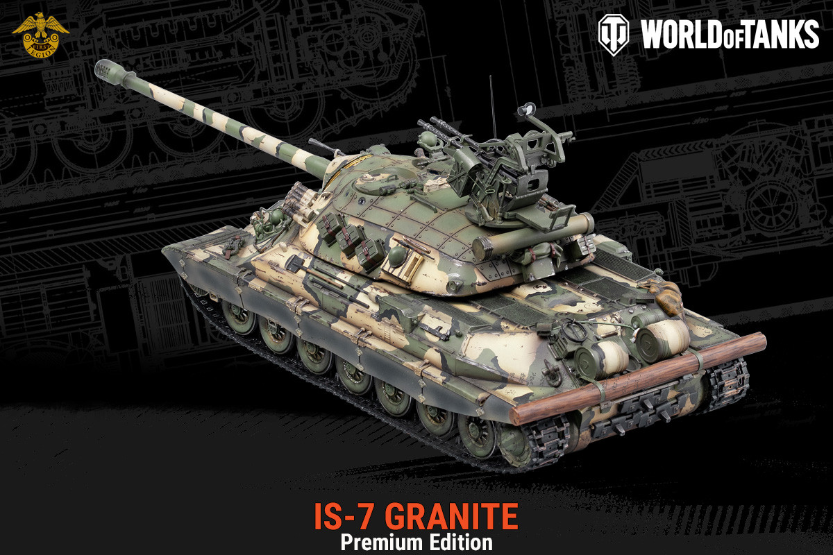 限定モデル World of Tanks IS-7 Premium 1/30 IS-7 Tank 1:30 Scale Premium Replica | World of Tanks