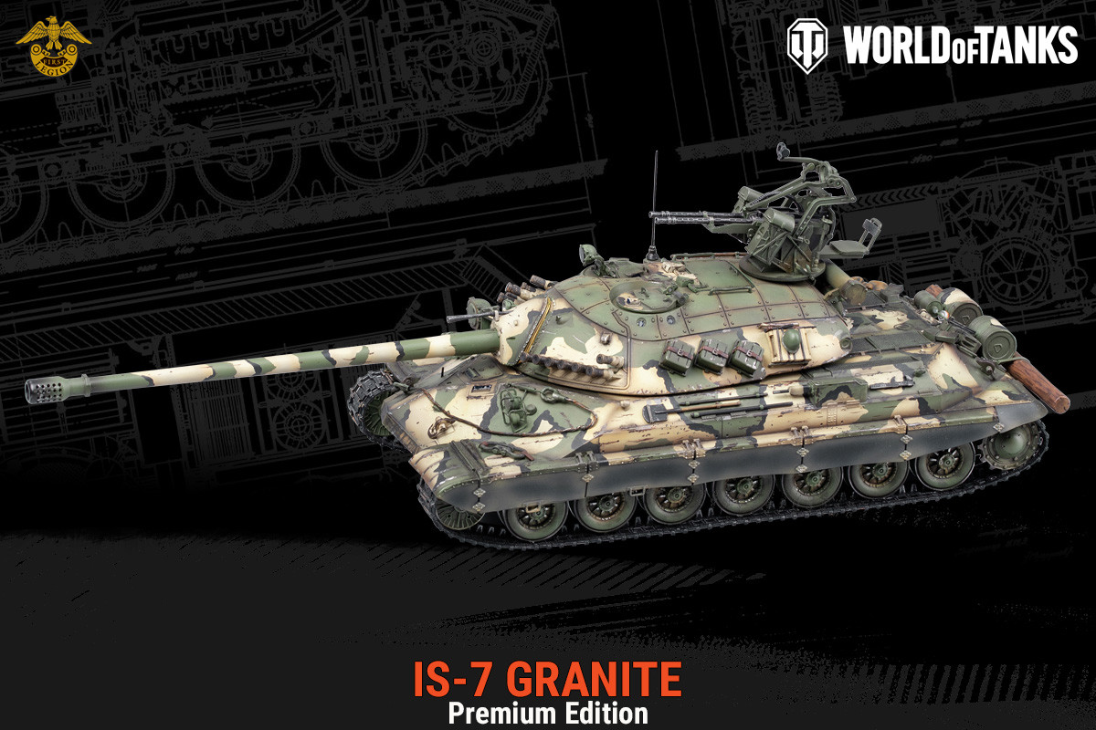 模型 ワールドオブタンクス限定モデル IS-7 Premium 1/30 World of Tanks IS-7 Premium Tank Figurine – World of Tanks EU