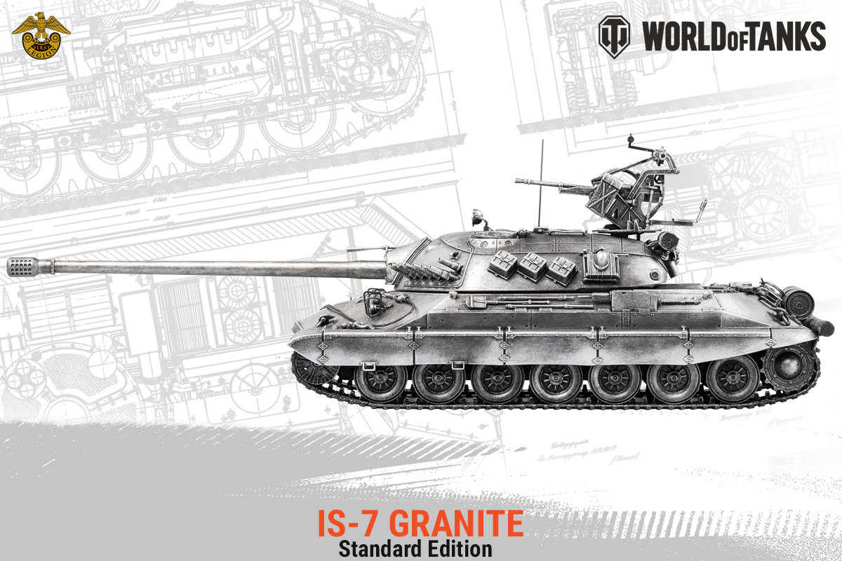 FLWOT02 IS-7 Granite Standard (Medtallic) Edition 1/32nd