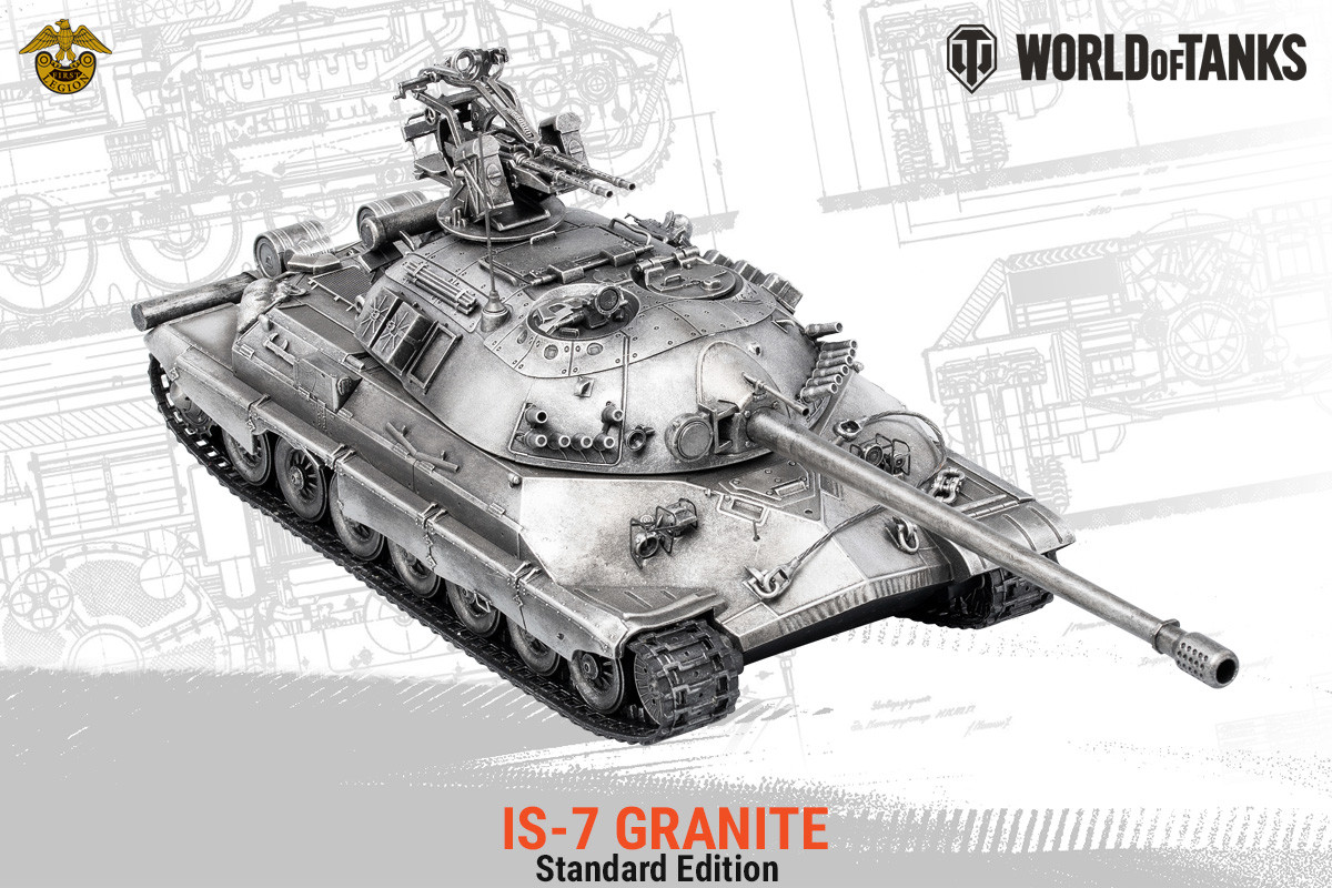 FLWOT02 IS-7 Granite Standard (Medtallic) Edition 1/32nd Scale by