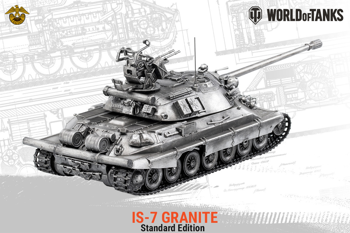 FLWOT02 IS-7 Granite Standard (Medtallic) Edition 1/32nd Scale by