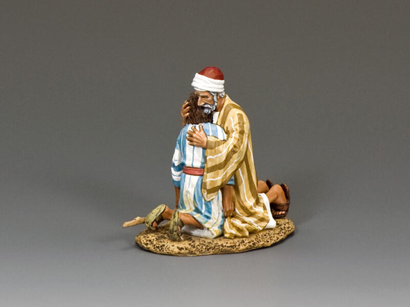 Figurine King & Country LOJ053 – Le Retour De L'Enfant Prodigue, Plomb Peint, Neuf