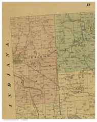 Harrison, Ohio 1884 Old Town Map Custom Print - Hamilton Co.