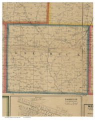 Killbuck, Ohio 1861 Old Town Map Custom Print - Holmes Co.