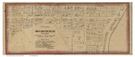 Holmesville - Prairie, Ohio 1861 Old Town Map Custom Print - Holmes Co.