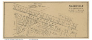 Nashville - Washington, Ohio 1861 Old Town Map Custom Print - Holmes Co.
