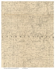 Vermillion, Ohio 1861 Old Town Map Custom Print - Ashland Co. (McDonnell)