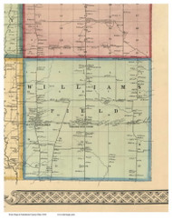 Williamsfield, Ohio 1856 Old Town Map Custom Print - Ashtabula Co.