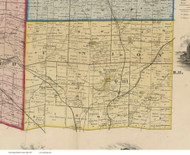 Union, Ohio 1855 Old Town Map Custom Print - Butler Co.