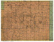Concord, Ohio 1894 Old Town Map Custom Print - Champaign Co.
