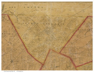 Goshen, Ohio 1857 Old Town Map Custom Print - Clermont Co.