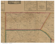 Liberty, Ohio 1859 Old Town Map Custom Print - Clinton Co.