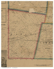 Marion, Ohio 1859 Old Town Map Custom Print - Clinton Co.