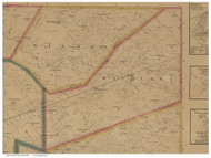 Richland, Ohio 1859 Old Town Map Custom Print - Clinton Co.