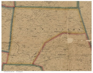 Washington, Ohio 1859 Old Town Map Custom Print - Clinton Co.