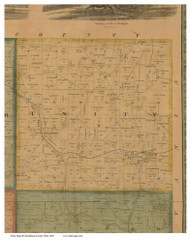 Unity, Ohio 1860 Old Town Map Custom Print - Columbiana Co.