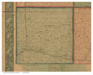 West, Ohio 1860 Old Town Map Custom Print - Columbiana Co.