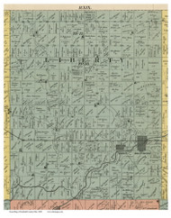 Liberty, Ohio 1889 Old Town Map Custom Print - Fairfield Co.