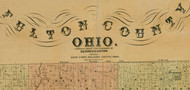 Title of Source Map - Fulton Co., Ohio 1850 - NOT FOR SALE - Fulton Co.