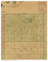 Roy Alton, Ohio 1850 Old Town Map Custom Print - Fulton Co.