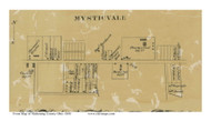 Mysticvale - Mahoning Co., Ohio 1860 Old Town Map Custom Print - Mahoning Co.