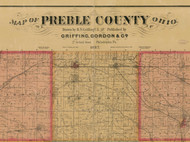 Title of Source Map - Preble Co., Ohio 1887 - NOT FOR SALE - Preble Co.