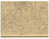 Ballville, Ohio 1891 Old Town Map Custom Print - Sandusky Co.
