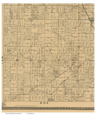 Scott, Ohio 1891 Old Town Map Custom Print - Sandusky Co.
