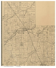 Woodville, Ohio 1891 Old Town Map Custom Print - Sandusky Co.