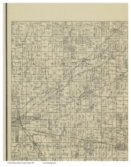 Jackson, Ohio 1891 Old Town Map Custom Print - Seneca Co.
