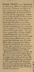 History - Stark Co., Ohio 1850 Old Town Map Custom Print - Stark Co.