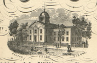 Canton Union School - Canton, Ohio 1855 Old Town Map Custom Print - Stark Co.