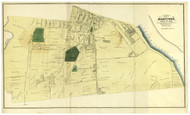 Hartford Ward 4, Connecticut 1869 Hartford Co. - Old Map Reprint